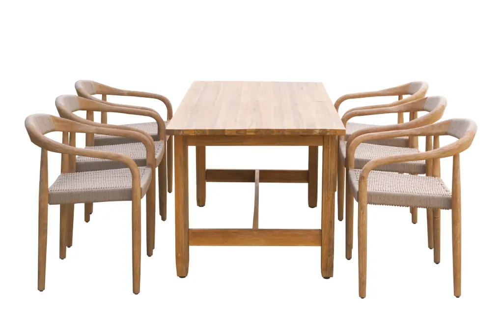 EXT DINING TABLE SET 1600/2000- TPDN01