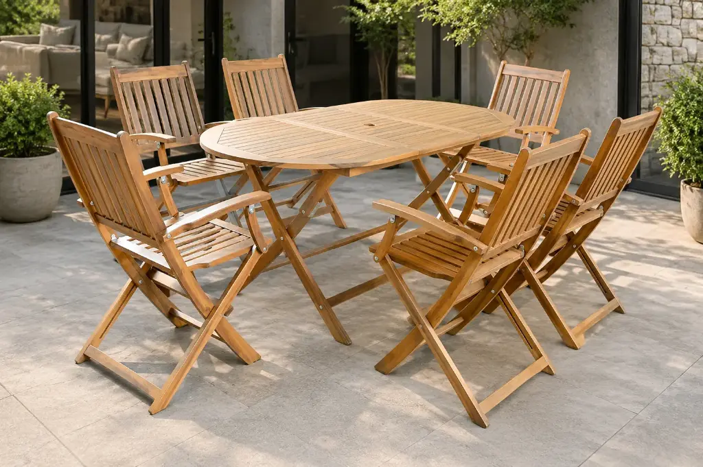 OVAL GARDEN DINING SET - TPDN12