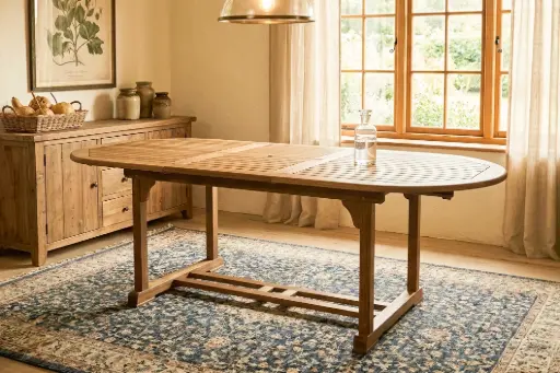 OVAL EXT. TABLE - TPT04