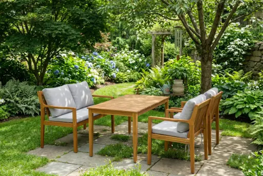 DINING SET W BENCH - TPDN08