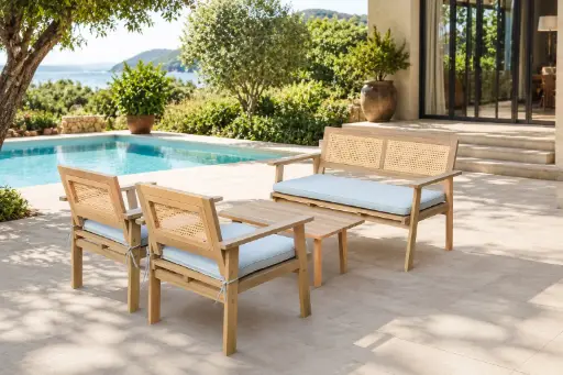 WILLOW CANE CONVERSATION SET - TPWCS01