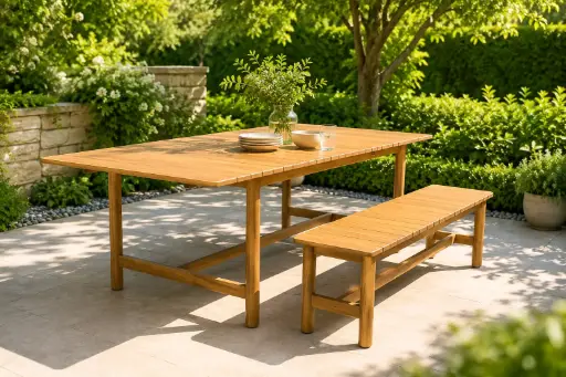 EXT. SLAT DINING SET - TPDN16